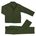 Barron Budget Poly Cotton Conti Suit - Bottle Green