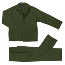 Barron Budget Poly Cotton Conti Suit - Bottle Green