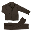 Barron Budget Poly Cotton Conti Suit - Brown