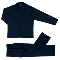 Barron Budget Poly Cotton Conti Suit - Dark Navy
