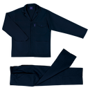 Barron Budget Poly Cotton Conti Suit - Dark Navy