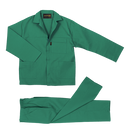 Barron Budget Poly Cotton Conti Suit - Emerald