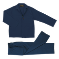Barron Budget Poly Cotton Conti Suit - Navy