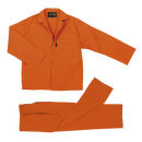 Barron Budget Poly Cotton Conti Suit - Orange