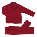 Barron Budget Poly Cotton Conti Suit - Red