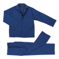 Barron Budget Poly Cotton Conti Suit - Royal