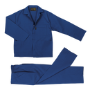 Barron Budget Poly Cotton Conti Suit - Royal
