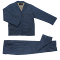 Barron Budget 100% Cotton Conti Suit - Denim Blue