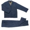 Barron Budget 100% Cotton Conti Suit - Denim Blue