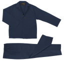 Barron Budget 100% Cotton Conti Suit - Navy