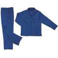 Barron Supreme Poly Cotton Conti Suit - Royal