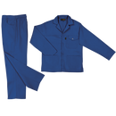 Barron Supreme Poly Cotton Conti Suit - Royal