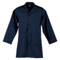 Barron Poly Cotton Dust Coat - Dark Navy