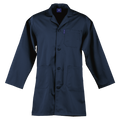 Barron Poly Cotton Dust Coat - Navy