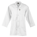 Barron Poly Cotton Dust Coat - White