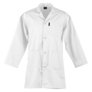 Barron Poly Cotton Dust Coat - White