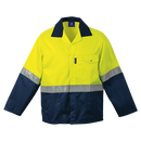 Premier Conti Jacket with Reflective - Safety Yellow/Dark Navy