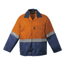 Premier Conti Jacket with Reflective - Safety Orange/Navy