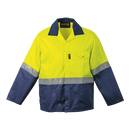 Premier Conti Jacket with Reflective - Safety Yellow/Navy