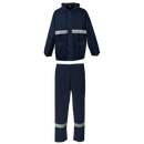 Contract Reflective Rain Suit - Navy/Reflect