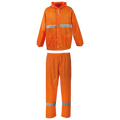 Contract Reflective Rain Suit - Safety Orange/Reflect