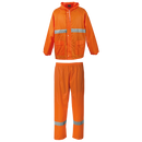 Contract Reflective Rain Suit - Safety Orange/Reflect