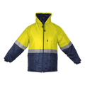Two Tone Ground Zero Jacket - Navy/Yellow