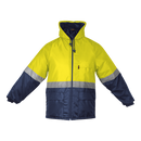 Two Tone Ground Zero Jacket - Navy/Yellow