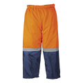 Two Tone Ground Zero Pants - Navy/Orange