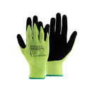 REBEL Tru Touch Hi-Viz Sandy Nitrile Gloves