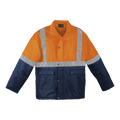 Venture Padded Jacket - Safety Orange/Navy