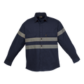 Shaft Safety Shirt Long Sleeve - Navy