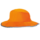 Contract Safety Sun Hat - Safety Orange