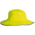 Contract Safety Sun Hat - Safety Yellow