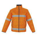 Henli Puffer Hi Vis Jacket - Orange