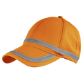 Barron Safety Cap With Mesh - Safety Orange