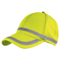 Barron Safety Cap With Mesh - Safety Yellow