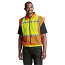 Barron Traffic Sleeveless Reflective Vest - Safety Yellow/Orange