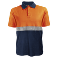 Barron Reflective Golfer with Tape - Safety Orange