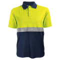 Barron Reflective Golfer with Tape - Safety Yellow