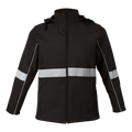 Axis Soft Shell Reflective Jacket - Black
