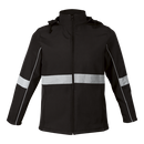 Axis Soft Shell Reflective Jacket - Black