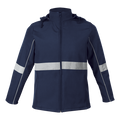 Axis Soft Shell Reflective Jacket - Navy