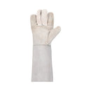 REBEL Tru Touch Chrome Leather Gloves Elbow Length