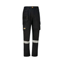REBEL Men's Tech Gear Trousers Raven Black Pro