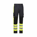 REBEL Men's Tech Gear Trousers NightGlo Lime and Gun Metal